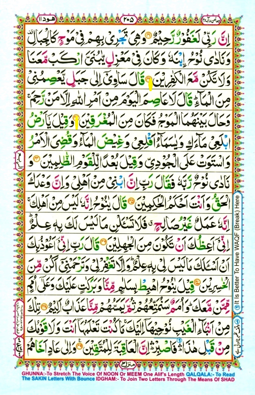 Surah 11 Hud, page 6