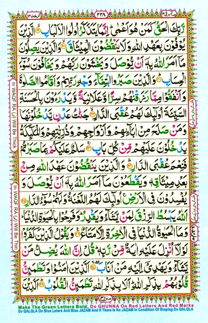 Surah 13 Ar-Ra'd, page 4