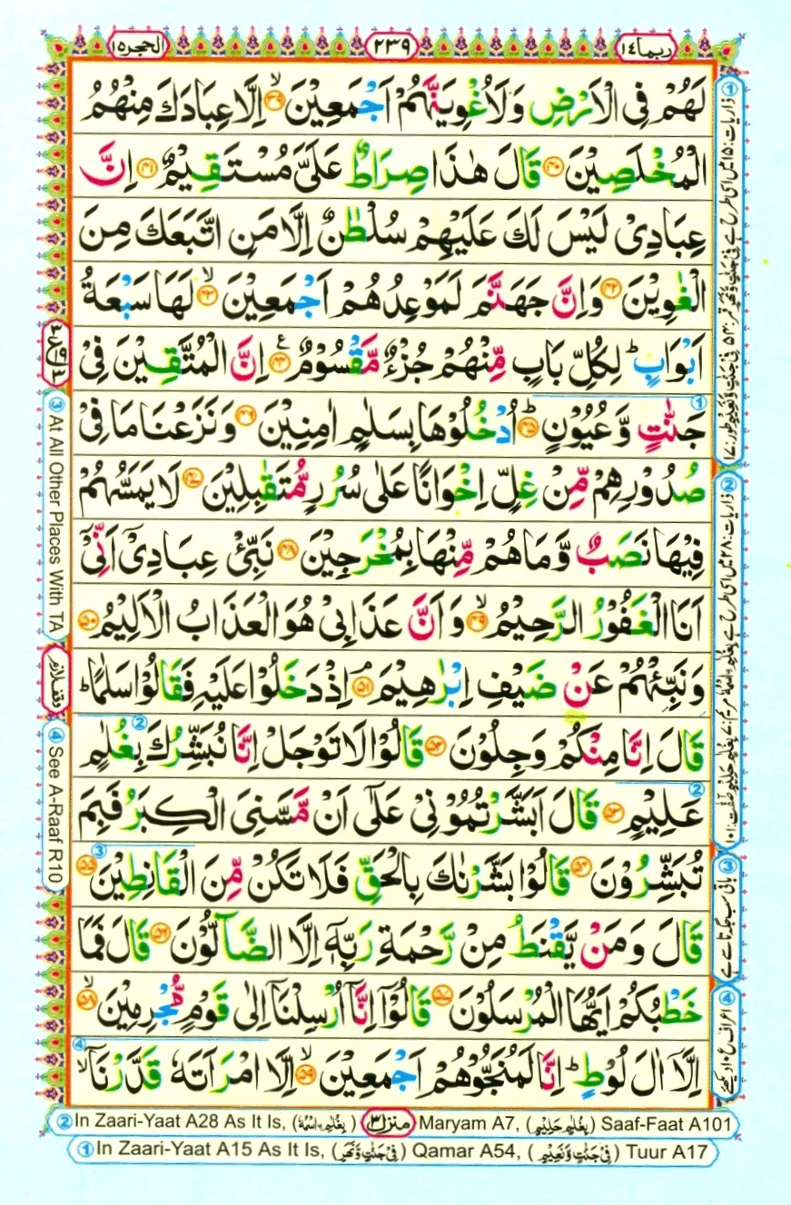 Surah 15 Al-Hijr, page 4
