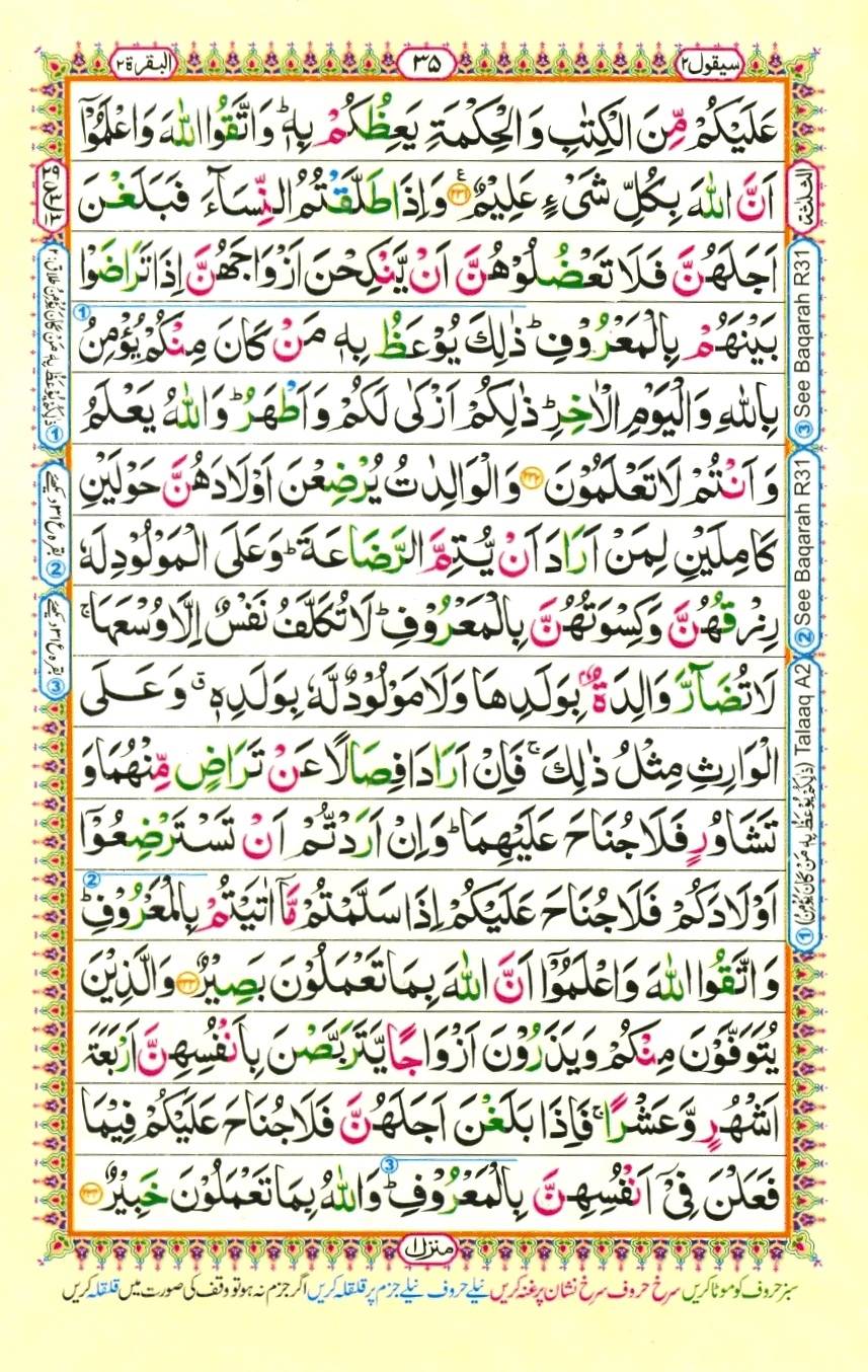 Surah 2 Al-Baqarah, page 33