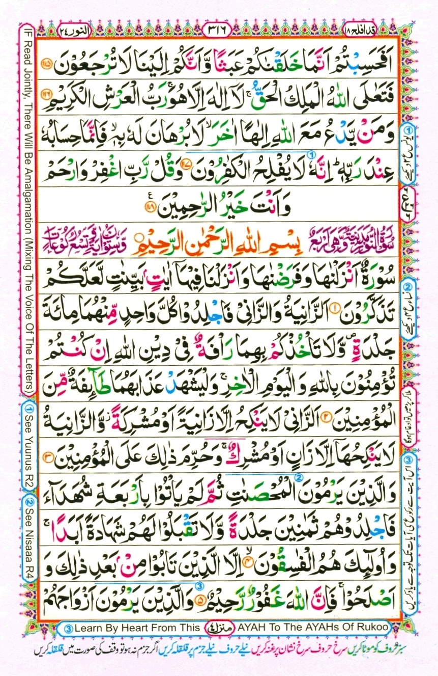 Surah 23 Al-Mu'minun, page 8