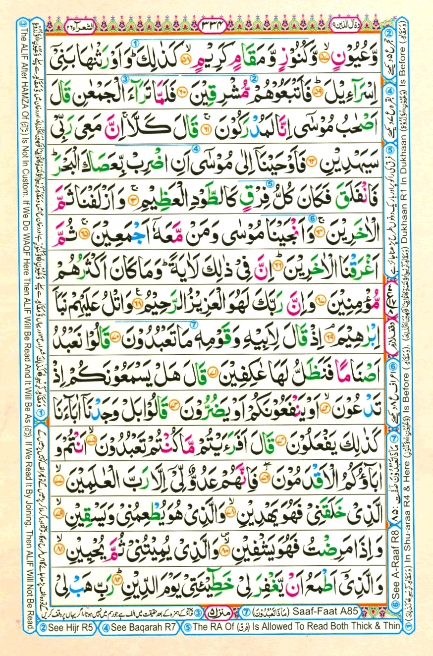 Surah 26 Ash-Shu'ara, page 4