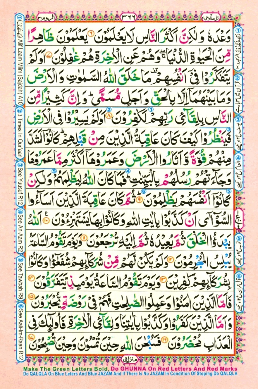 Surah 30 Ar-Rum, page 2