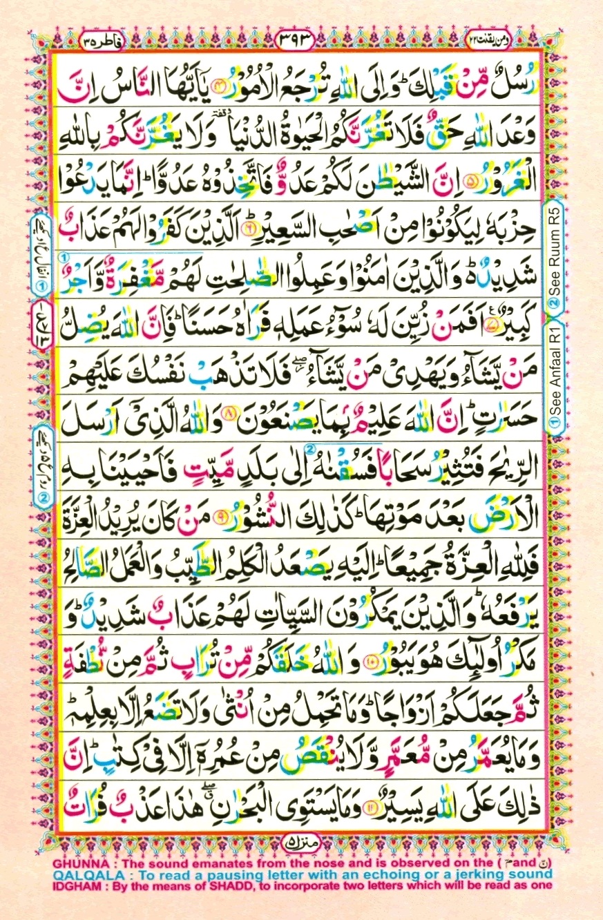 Surah 35 Al-Fatir, page 2