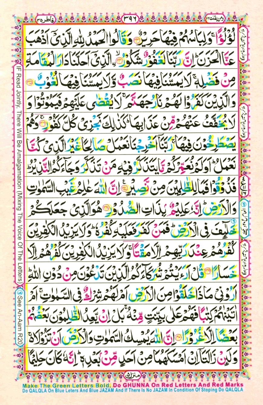 Surah 35 Al-Fatir, page 5