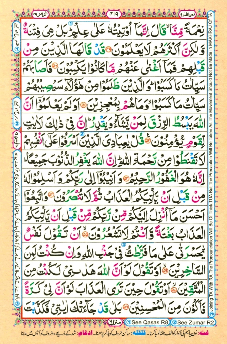 Surah 39 Az-Zumar, page 7