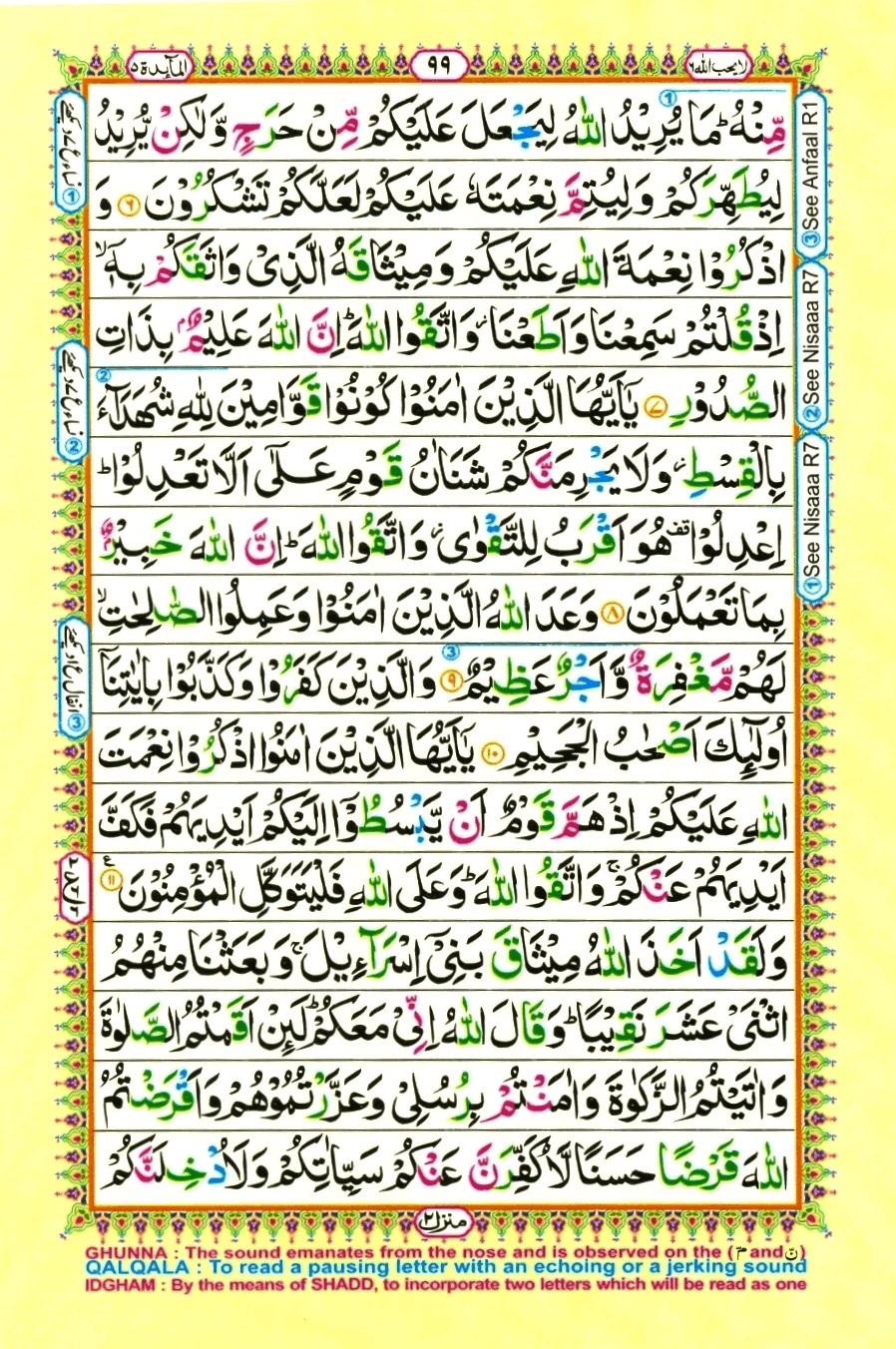 Surah 5 Al-Ma'idah, page 3