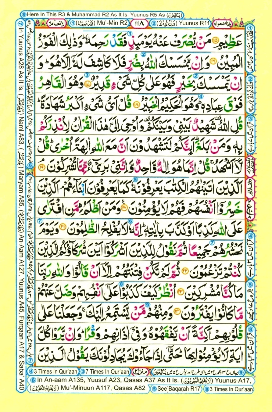 Surah 6 Al-An'am, page 3