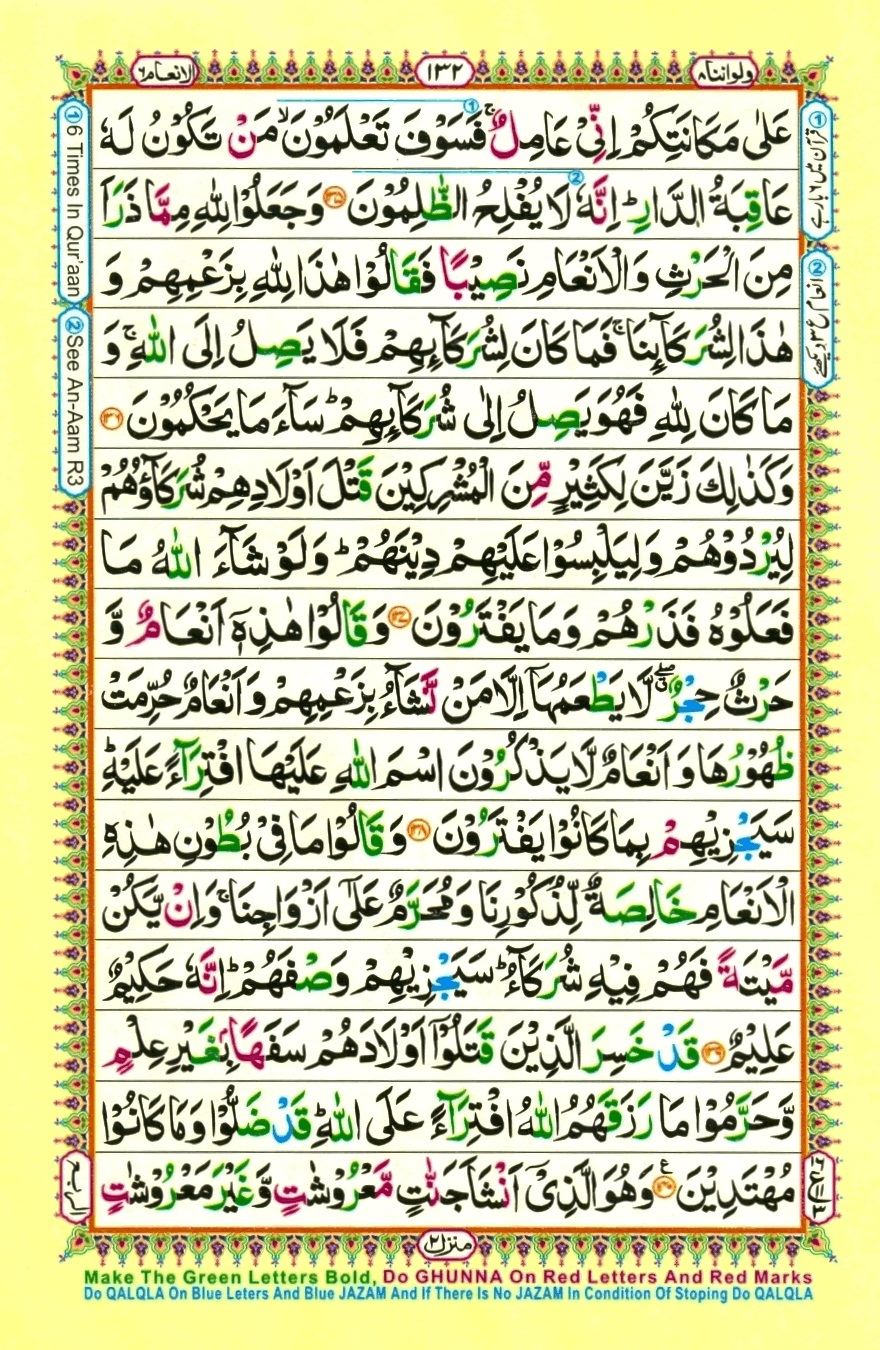 Surah 6 Al-An'am, page 17