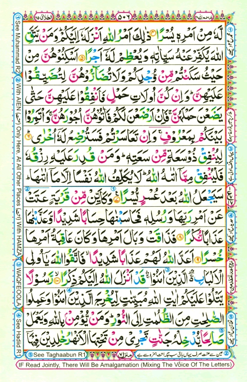 Surah 65 At-Talaq, page 2