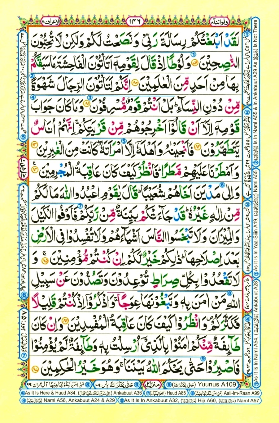 Surah 7 Al-A'raf, page 9