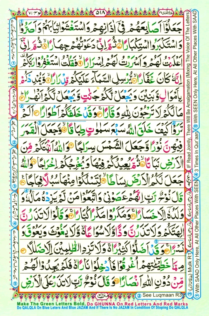 Surah 71 Nuh, page 2
