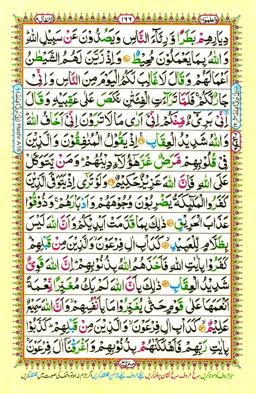 Surah 8 Al-Anfal, page 7